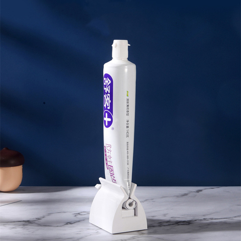 Cjedilo za pastu za zube Višenamjenski plastični dozator Sredstvo za čišćenje lica Ručno stiskanje Lazy Tube Jednostavno prijenosni kupaonski pribor