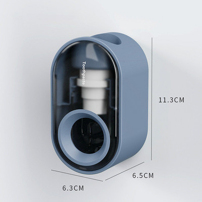Zidni automatski dozator paste za zube Cjedilo Dodaci za kupaonicu Stalak za držač paste za zube Dozator bez bušenja