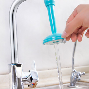 Удължител за кран за вода Въртящ се спестяващ кран Устройство за миене на деца Високоеластична мивка Кухня Аксесоари за баня удължител за кран