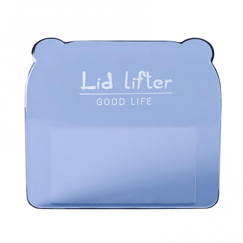 Nešiojami šiaurietiški tualeto sėdynės pakeliami dangčiai, pakeliami animacinio filmo lokio galvutės tualeto dangčiai, patogi rankena, tualeto dangtis, vonios kambario priedai