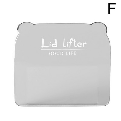 Kaasaskantav läbipaistev WC-poti tõsteseade WC tõsteseade Vältige tualeti kaane puudutamist WC-poti kaane käepidemega WC-tarvikud Tööriistad