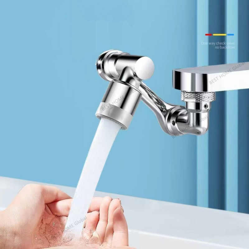 99% univerzalni 1080° rotirajući produžni ventil za slavinu, plastični filtar za prskanje za kuhinjsku kupaonsku slavinu, robotska ručna mlaznica za mjehuriće