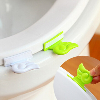 Συσκευή ανύψωσης Smooth Holder Clean Cute Wing Durable Hygienic Seat Supplies Cover Toilet Lifter Clamshell 2 Colors