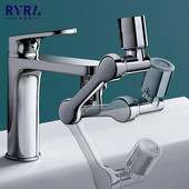 Produžni nastavak za vodu Pročistač vode Filterska mlaznica za slavine 1080 stupnjeva Kupaonski pribor Pročišćivač vode Rotirajući filtar Kuhinja