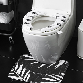 1 τμχ Κάλυμμα καθίσματος τουαλέτας Nordic Ανυψωτικό κάλυμμα καθίσματος ντουλάπας υγιεινής Κάλυμμα καθίσματος ανύψωσης λαβή Κάλυμμα καθίσματος τουαλέτας Ανυψωτικό κάλυμμα μπάνιου