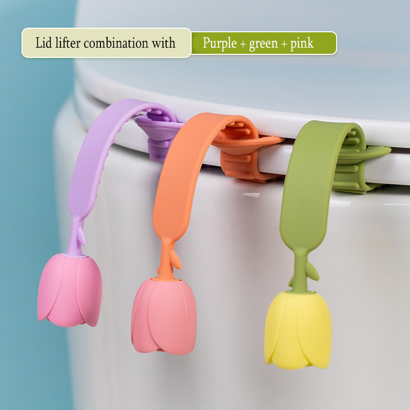 Podizač poklopca WC školjke Ručka za nošenje WC školjke protiv prljanja Izbjegavajte dodir Ručka poklopca WC školjke Podizač poklopca Poklopac kupaonske WC školjke WC pribor