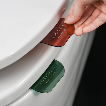 1 τεμ. Συσκευή ανύψωσης Λαβή καλύμματος τουαλέτας Προμήθειες μπάνιου για οικιακά ανυψωτικά καθισμάτων Αποφύγετε να αγγίζετε Cartoon Snail ABS/Πλαστικό