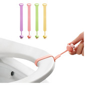 Silikonska ručka podizača WC sjedala Podizač WC poklopca Podizač WC poklopca, izbjegavajte dodirivanje Ručka WC poklopca za kupaonicu Hom