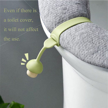Χειρολαβή ανυψωτικού καθίσματος τουαλέτας Ανυψωτικό καπάκι τουαλέτας Ανυψωτικό καλύμματος τουαλέτας, αποφύγετε να αγγίξετε τη λαβή του καλύμματος τουαλέτας για το μπάνιο Hom