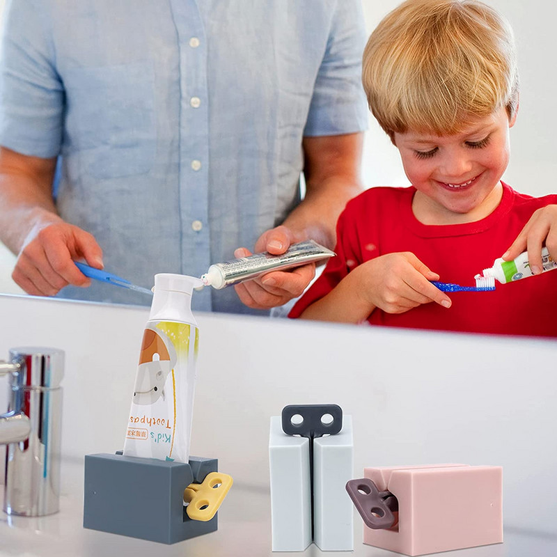 2 KOM Cjevčica za pastu za zube FreeHome to Shipping Dozator za pastu za zube za kremu Dropshipping Jednostavan za lijene ljude 4 boje