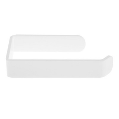 Akrilinis tualetinio popieriaus laikiklis servetėlių stovo sienoje montuojamas vonios kambarys virtuvės ritininis laikiklis popieriaus servetėlių stovo kabliukas Šiuolaikinė juoda kabykla