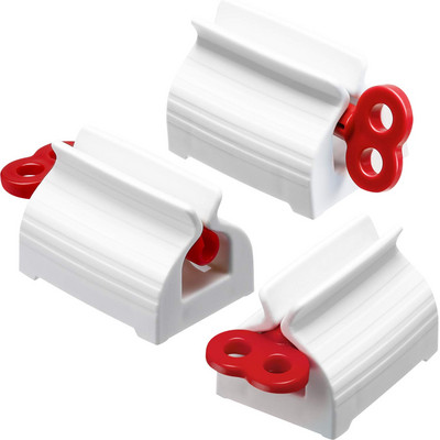 3Pcs Rolling Tube alat za cijeđenje paste za zube Ručni dozator za zubnu pastu Držač Stalak Kupaonski pribor za kozmetiku