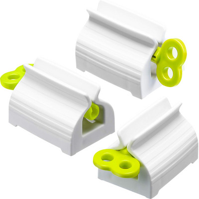 3Pcs Rolling Tube alat za cijeđenje paste za zube Ručni dozator za zubnu pastu Držač Stalak Kupaonski pribor za kozmetiku