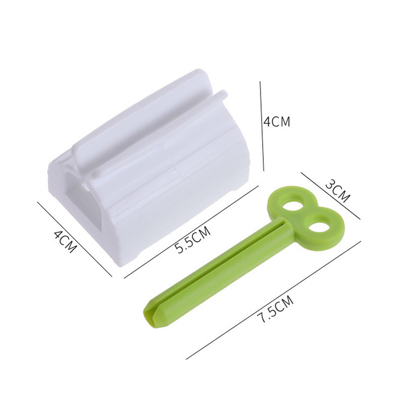3Pcs Rolling Tube alat za cijeđenje paste za zube Ručni dozator za zubnu pastu Držač Stalak Kupaonski pribor za kozmetiku