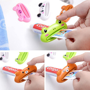 Cartoon Toothpaste Rolling Squeezer Dispenser Facial Cleanser Clips Toothpaste Tube Saver Οδοντόκρεμα Creative Squeezer No Waste