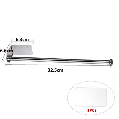 Neperforuojamas tualetinio popieriaus laikiklis Lipnus vonios kambarys virtuvė nerūdijančio plieno tualetinio ritinėlio laikiklis sieninis laikiklis namų aksesuarai