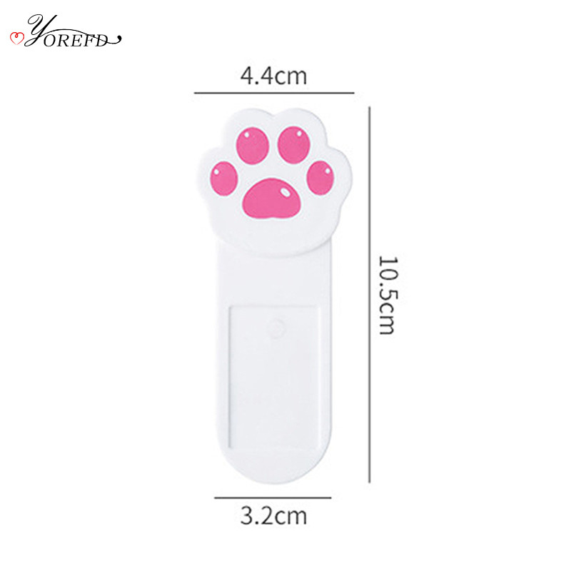 OYOREFD 2kom Slatka mačja šapa za podizanje WC sjedala Kreativni uređaj za podizanje WC školjke Izbjegavajte dodirivati ručku poklopca WC školjke WC pribor