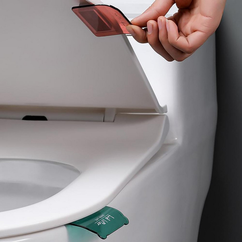 1PC Kreativna ručka za sjedalo Poklopac Držač za WC sjedalo Sanitarni podizač Stolica Podizač za WC školjku Plastični WC Kupaonski pribor