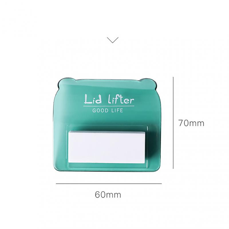 1PC Kreativna ručka za sjedalo Poklopac Držač za WC sjedalo Sanitarni podizač Stolica Podizač za WC školjku Plastični WC Kupaonski pribor