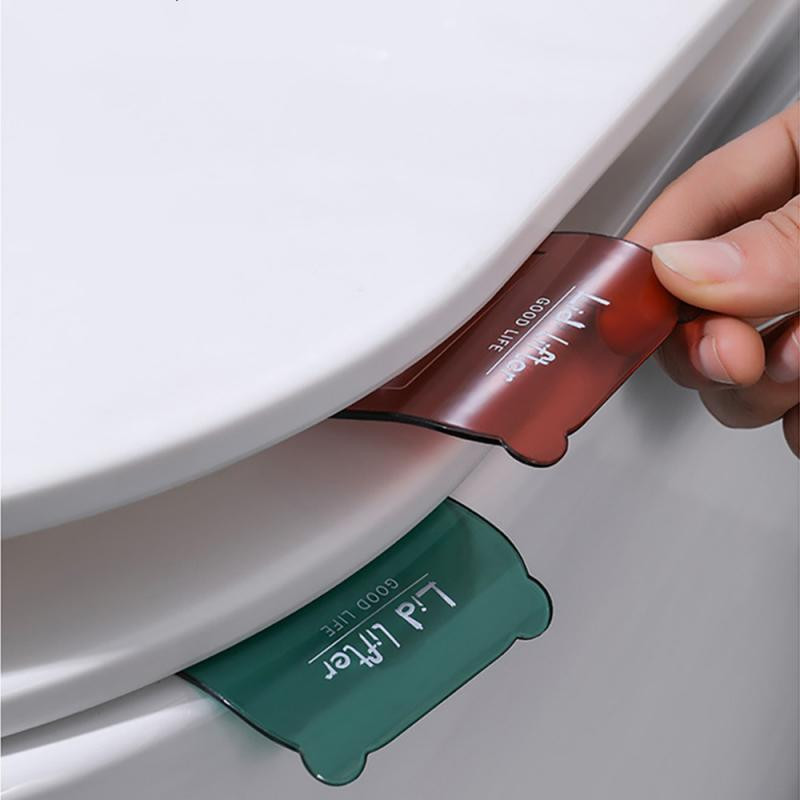 1PC Kreativna ručka za sjedalo Poklopac Držač za WC sjedalo Sanitarni podizač Stolica Podizač za WC školjku Plastični WC Kupaonski pribor