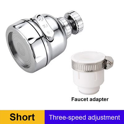 Nastavak za prskalicu za slavinu Rotirajuća slavina za 360° Perlator za sudoper Raspršivač za sudoper Podesiva glava slavine za uštedu vode Produžena mlaznica