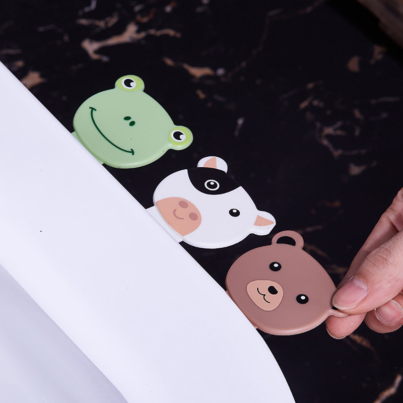 Prijenosna slatka crtana žaba mačka svinja medvjed Podizač WC sjedala Uređaj za podizanje WC školjke Izbjegavajte dodirivati ručku poklopca WC školjke WC pribor