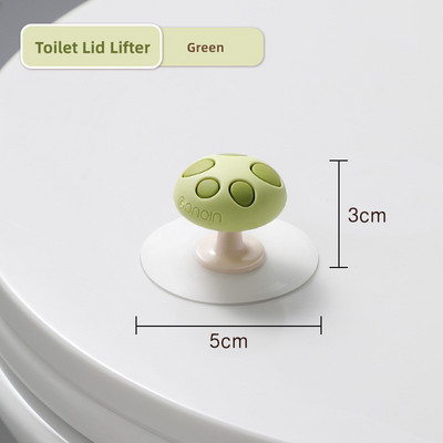Poklopac WC sjedala Podizač poklopca Prsten u obliku gljive Flaper Ručka Držač Silikonski pribor za kupaonicu u kućanstvu Izbjegavajte dodirivanje