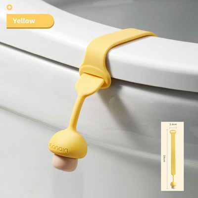 Poklopac WC sjedala Podizač poklopca Prsten u obliku gljive Flaper Ručka Držač Silikonski pribor za kupaonicu u kućanstvu Izbjegavajte dodirivanje