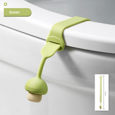 Poklopac WC sjedala Podizač poklopca Prsten u obliku gljive Flaper Ručka Držač Silikonski pribor za kupaonicu u kućanstvu Izbjegavajte dodirivanje