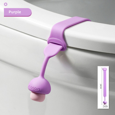 Poklopac WC sjedala Podizač poklopca Prsten u obliku gljive Flaper Ručka Držač Silikonski pribor za kupaonicu u kućanstvu Izbjegavajte dodirivanje