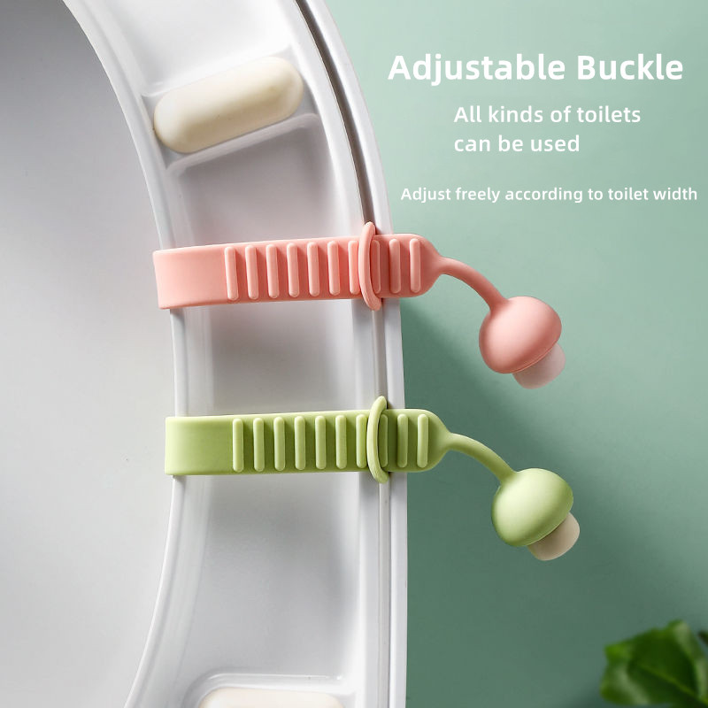 Poklopac WC sjedala Podizač poklopca Prsten u obliku gljive Flaper Ručka Držač Silikonski pribor za kupaonicu u kućanstvu Izbjegavajte dodirivanje