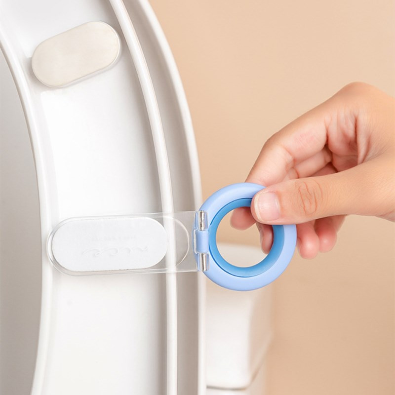 Prikladan prozirni podizač WC sjedala Uređaj za podizanje WC školjke Sanitarije Izbjegavajte dodirivanje ručke poklopca WC školjke Kupaonski pribor