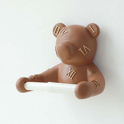 Panda Zidni nosač Rola papira Držač ručnika Držač maramica Vješalica za maramice WC Kupaonica Kuhinja Kupaonski organizator Kupaonski pribor