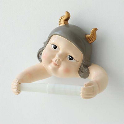 Panda Zidni nosač Rola papira Držač ručnika Držač maramica Vješalica za maramice WC Kupaonica Kuhinja Kupaonski organizator Kupaonski pribor