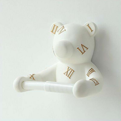 Panda Zidni nosač Rola papira Držač ručnika Držač maramica Vješalica za maramice WC Kupaonica Kuhinja Kupaonski organizator Kupaonski pribor