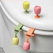 Silikoonist WC-poti kaas tõste istme käepideme hoidik vanni tualettruumi istme rõngas tõsteseade Vannitoa sanitaarseade Closestool kate Tõstekäepide