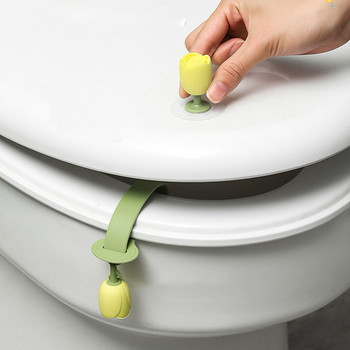 Χειρολαβή καθίσματος Ανυψωτικό καπάκι τουαλέτας Βάση λουτρού Δαχτυλίδι ανύψωσης καθίσματος τουαλέτας Συσκευή ανύψωσης Κάλυμμα ντουλάπας υγιεινής μπάνιου Λαβή ανύψωσης