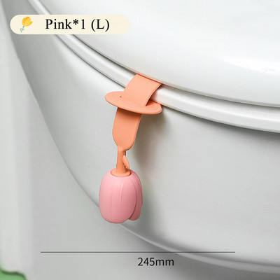 Silikoonist WC-poti kaas tõste istme käepideme hoidik vanni tualettruumi istme rõngas tõsteseade Vannitoa sanitaarseade Closestool kate Tõstekäepide