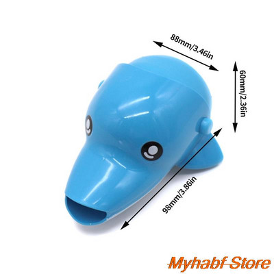 Crtani nastavak za slavinu Durable Lovely Duck Kids Ručka za umivaonik za malu djecu Nastavak za kupaonsku slavinu za djecu Alati za pranje ruku