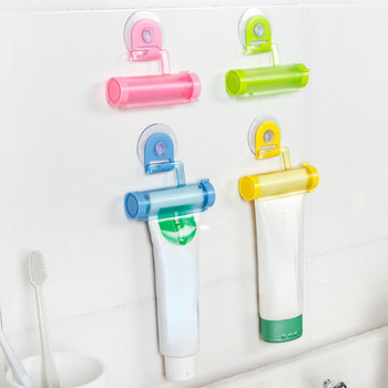 Βεντούζα Roll Hook Squeezing Toothpaste Dispenser Squeezer Toothpaste Dispenser Θήκη οδοντόκρεμας Γάντζος Αξεσουάρ μπάνιου