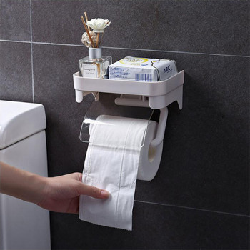 Διαφανές χαρτί σε ρολό Θήκη χαρτιού υγείας Αξεσουάρ χαρτομάντιλων Βάσεις ραφιών Βάση τοίχου Αξεσουάρ κουζίνας μπάνιου Αυτοκόλλητο
