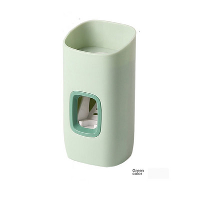 Zidni automatski cijedič paste za zube Viseći držač četkica za zube Police za pohranu u kupaonici Alat za čišćenje obiteljske kuće