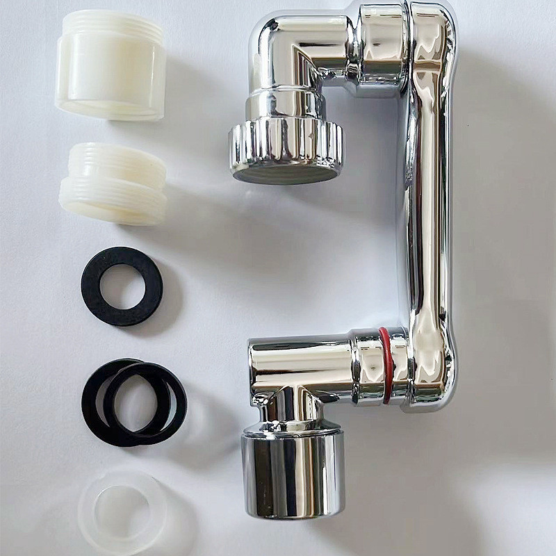 Univerzalna 1080° rotirajuća slavina Produžetak perlatora Plastični filter za prskanje slavine Mlaznica za mjehuriće Robotska ruka za kuhinju i kupaonicu