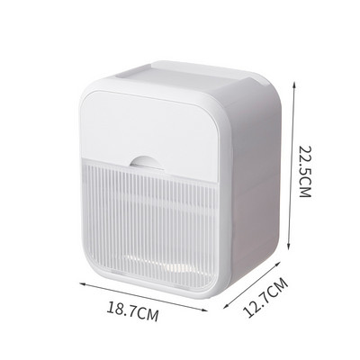 Vodootporni držač toaletnog papira Plastični držač papirnatih ručnika Zidna kupaonska polica Kutija za pohranu Prijenosni držač toalet papira