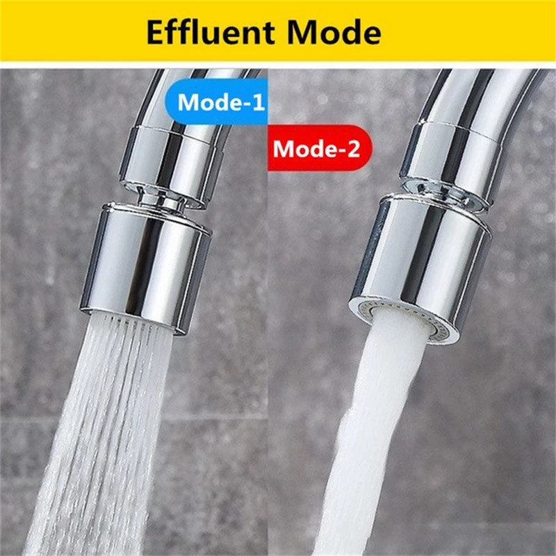 Vannitoa universaalne mullitava segisti 360 kraadi pöörlev vett säästev filter kraanikauss Suuvesi pritsmevastane tila Veekraani otsik