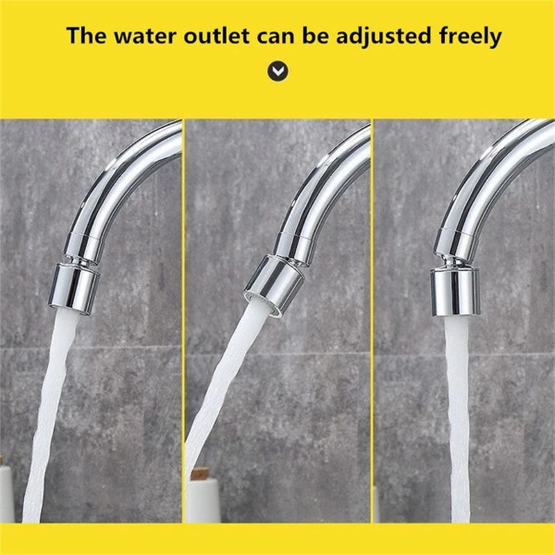 Vannitoa universaalne mullitava segisti 360 kraadi pöörlev vett säästev filter kraanikauss Suuvesi pritsmevastane tila Veekraani otsik