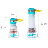 Visokotlačni anionski filtar Glava kade Tuš koji štedi vodu Kupaonica Odvodnik može produljiti Tuš s filtrom od medicinskog kamena