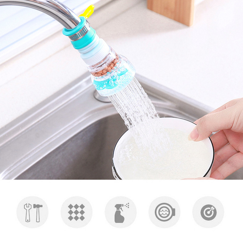 Visokotlačni anionski filtar Glava kade Tuš koji štedi vodu Kupaonica Odvodnik može produljiti Tuš s filtrom od medicinskog kamena