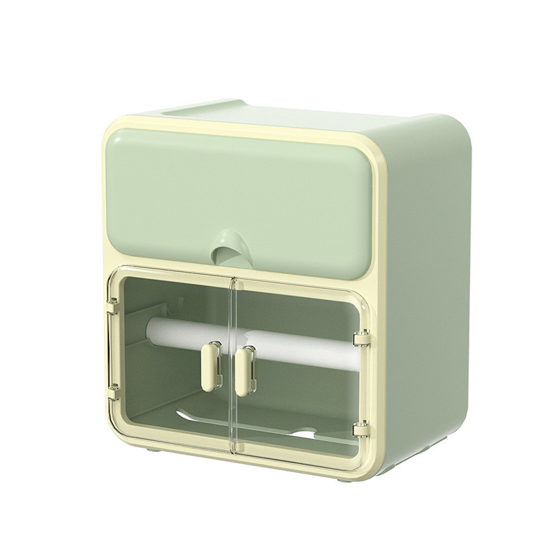 Vodootporni držač toaletnog papira Zidna ladica za toaletni papir Rola cijev za papir Kutija za pohranu ladica Kutija za maramice Polica Kupaonica