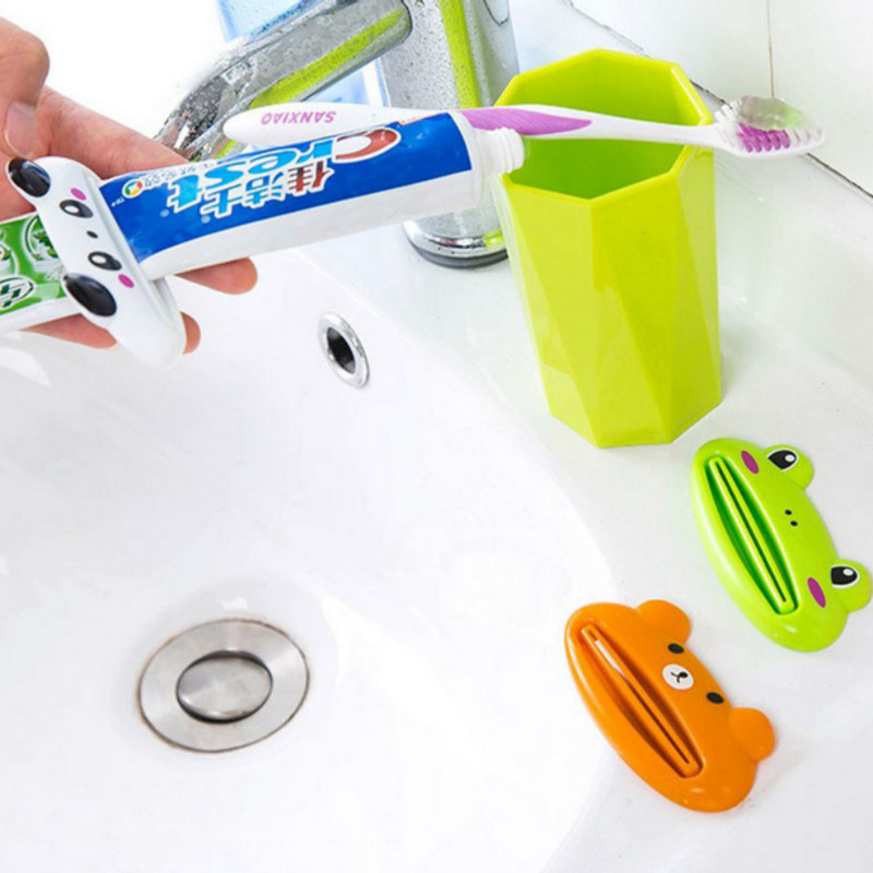 Cjedilo za pastu za zube u obliku dječje paste za zube Dozator za čuvanje paste za zube Stezaljke za čišćenje lica Kupaonski dodaci Cjedilo za pastu za zube
